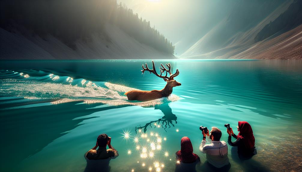 aquatic deer amaze experts