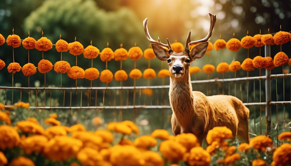 deer deterrent for marigolds