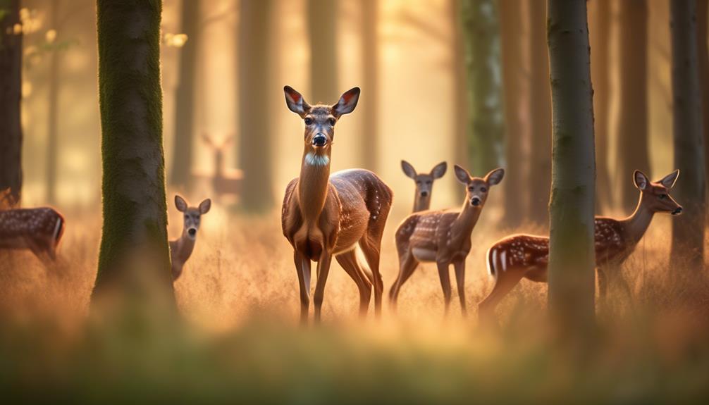 distinctive roe deer reproduction