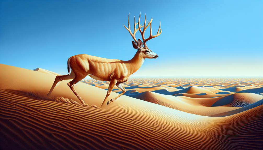 elusive desert dweller coues deer