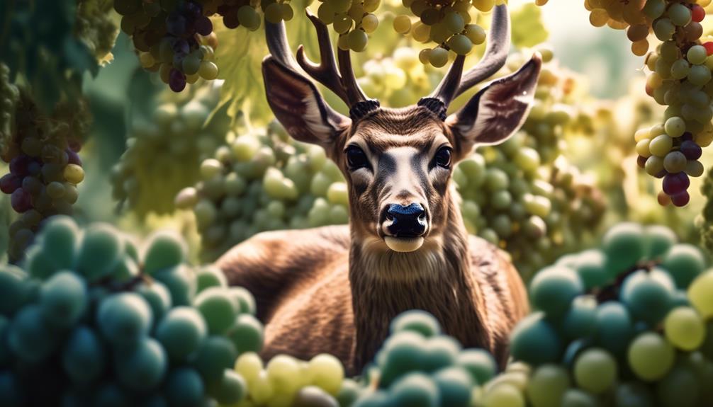 feeding deer grapes controversy