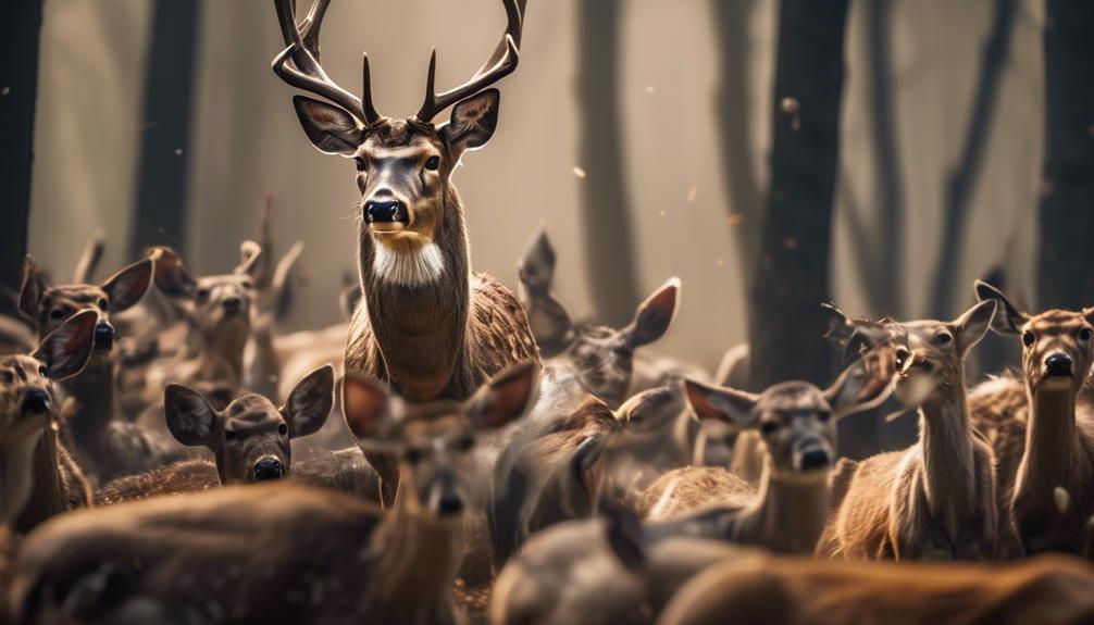 global deer predator list