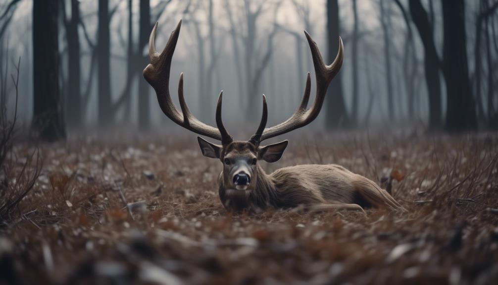 hunting deer for survival