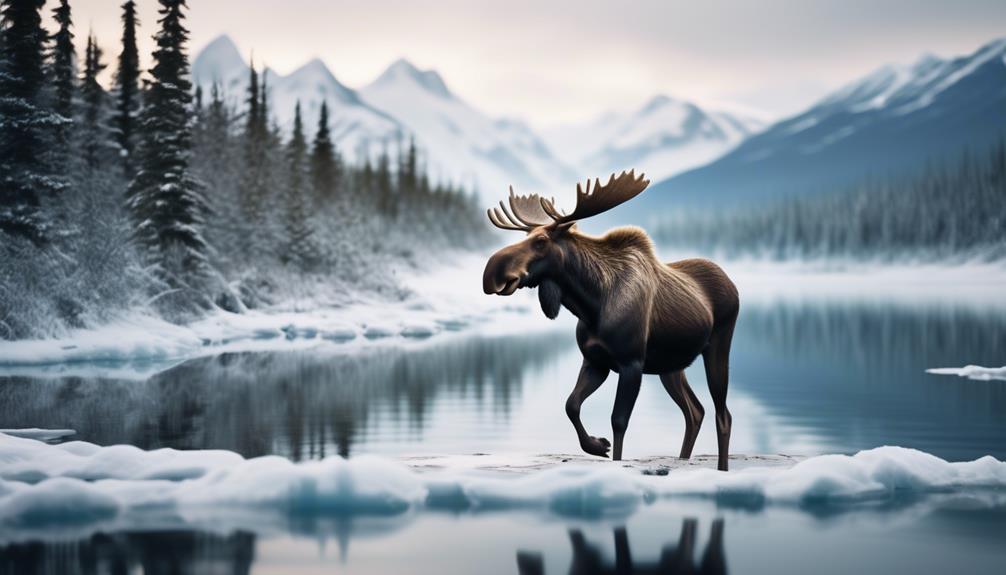 majestic moose in alaska