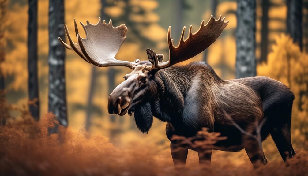 majestic moose nature s gentle giant