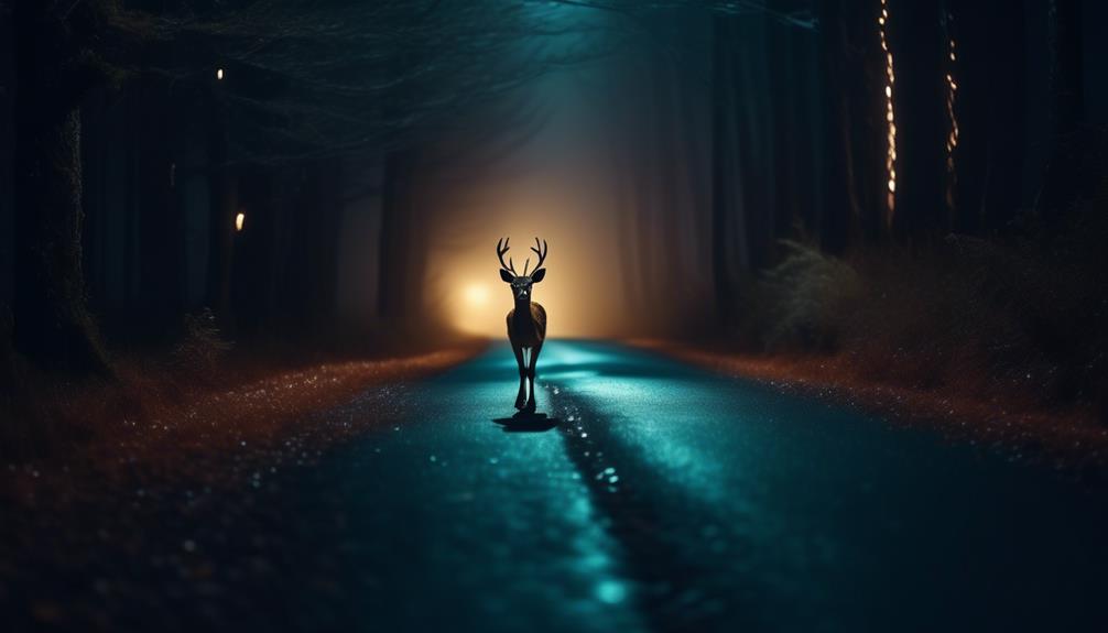 nighttime behavior of deer