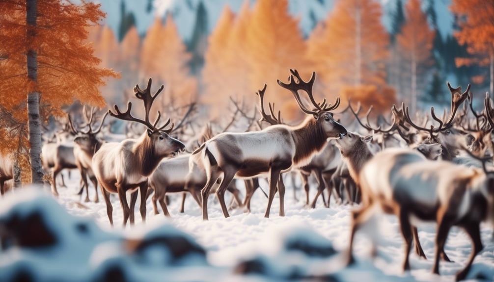 reindeer s annual breeding season