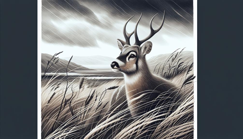 south andean deer in danger