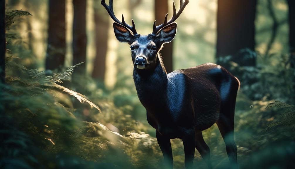 uncommon black deer phenomenon