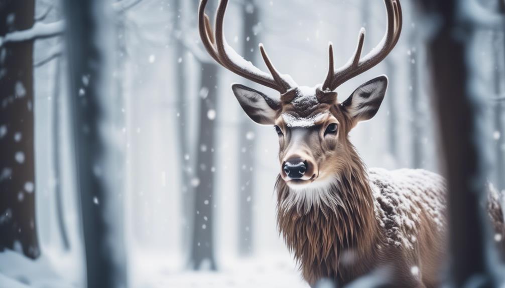winter survival strategies deer